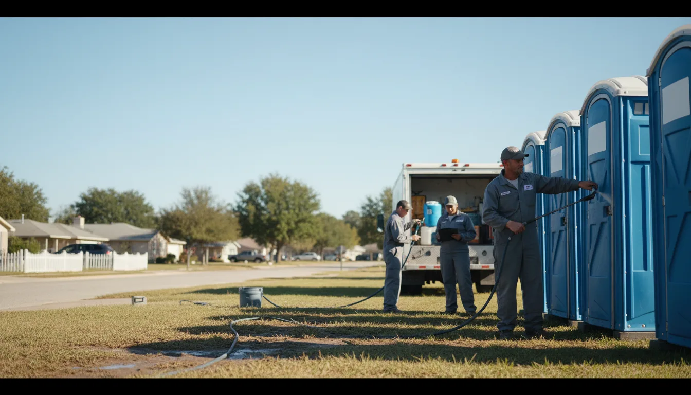 Long-Term Portable Toilet Rental in Hollow Rock, TN near me